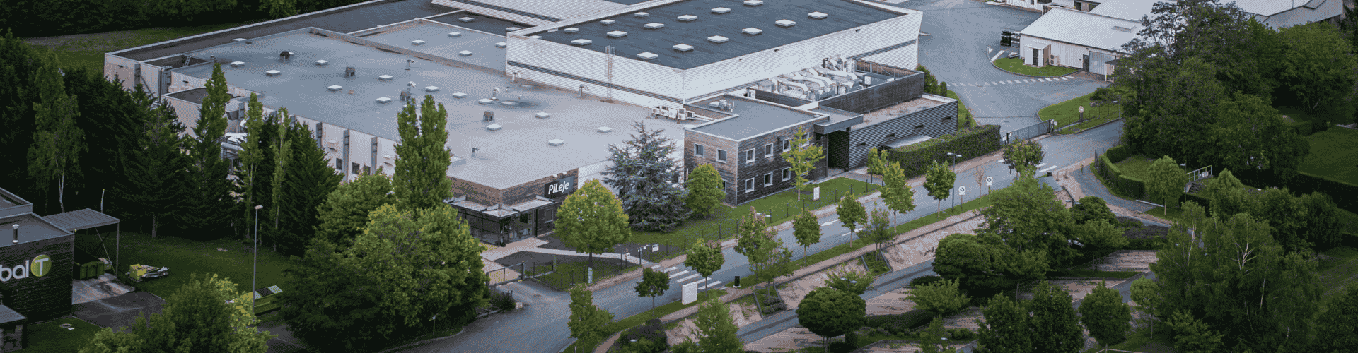 PiLeJe Industrie vue du ciel