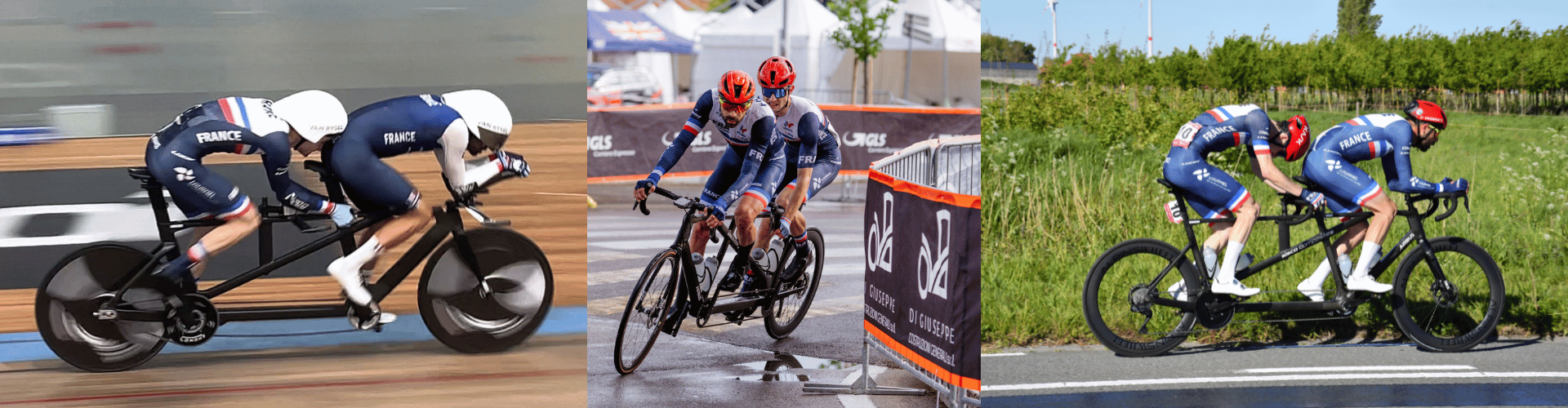 3 photos du cycliste Alexandre lloveras