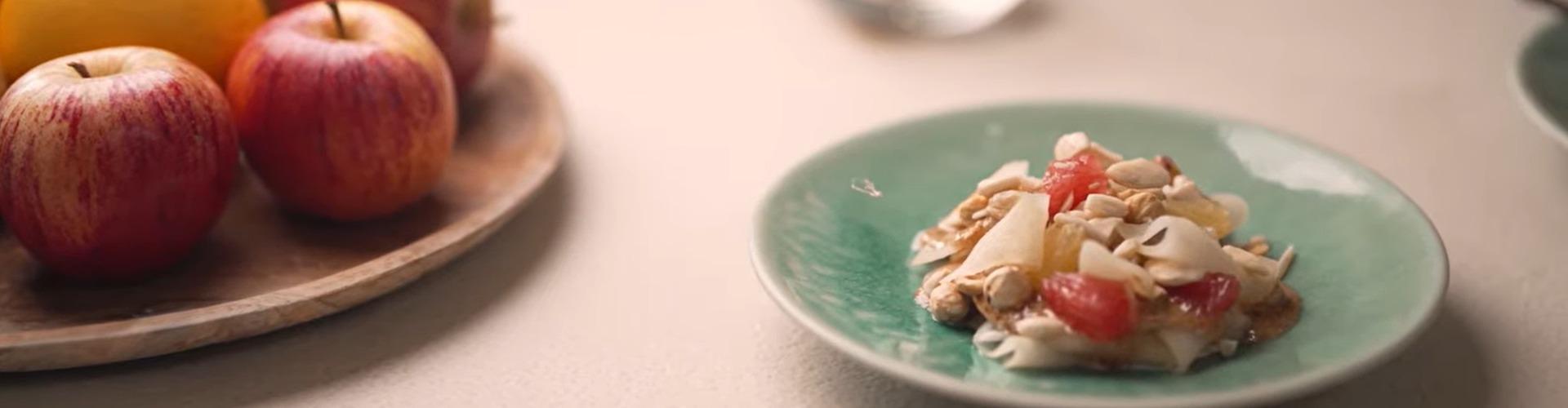 Bannière dessert gourmand pour le microbiote