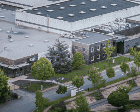 PiLeJe Industrie vue du ciel