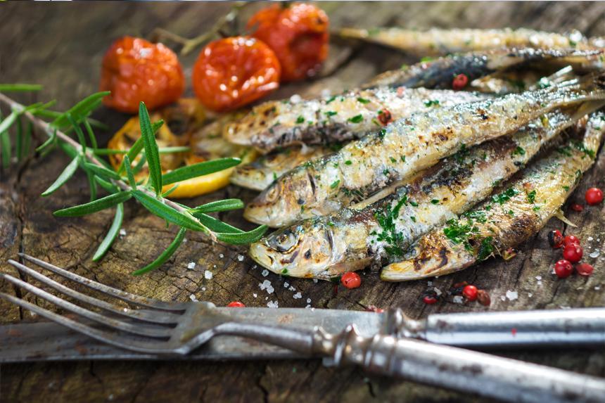Sardines grillées