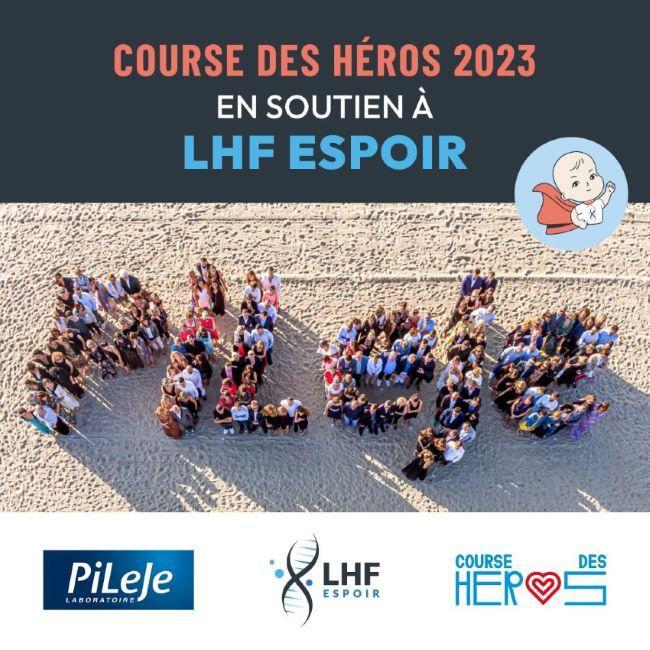 Course des Héros 2023 : PiLeJe soutient LHF Espoir