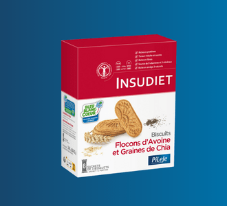 Biscuits Flocons d'avoine et graines de chia