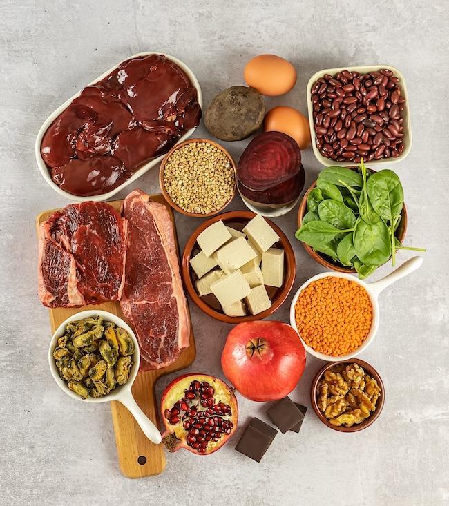 Aliments riches en fer