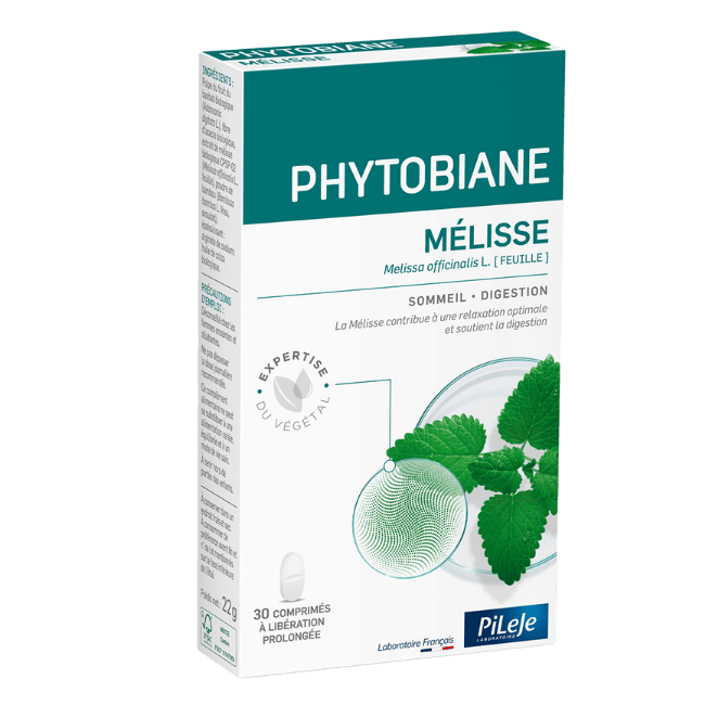 Phytobiane mélisse du laboratoire PiLeJe