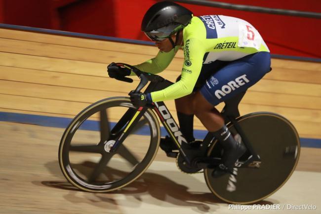 photo officielle de Marie Louisa en cyclisme sur piste