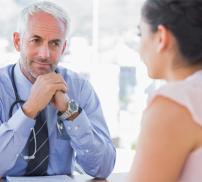 Vignette médecin avec patient