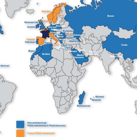 30% du chiffre d’affaire réalisé à l’international